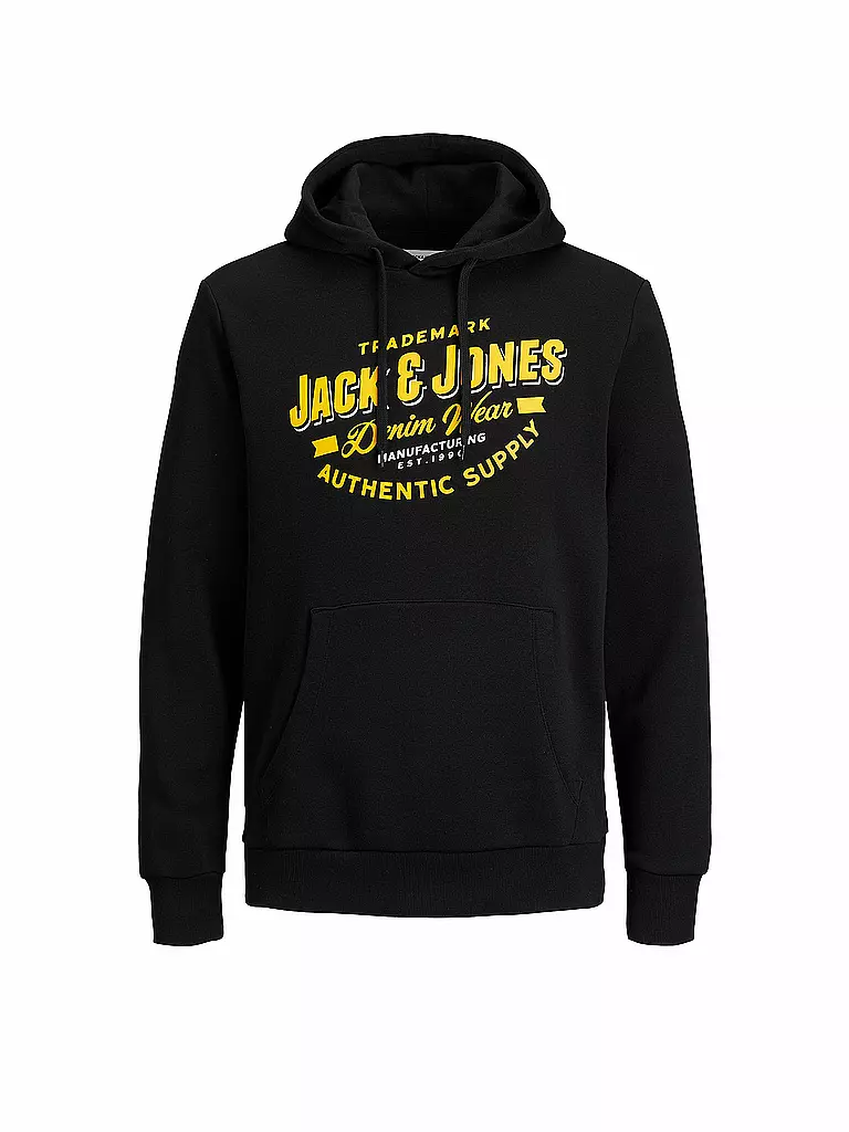 JACK & JONES | Kapuzensweater JJELOGO  | schwarz