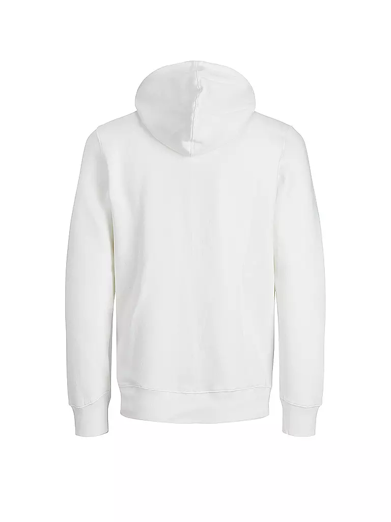 JACK & JONES | Kapuzensweatjacke JJESTAR  | weiss