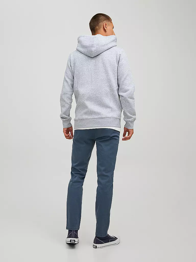 JACK & JONES | Kapuzensweatjacke JJESTAR  | grau