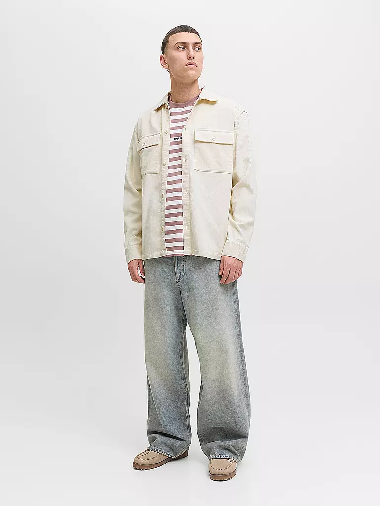 JACK & JONES | Overshirt JJEPERFECT | weiss
