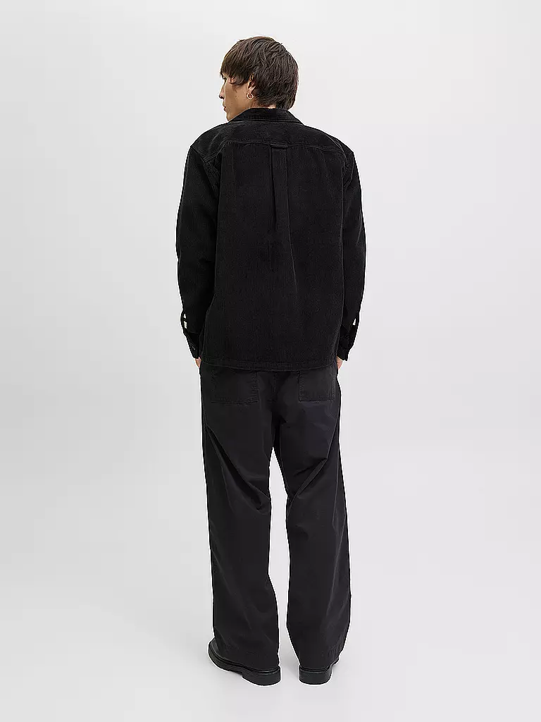 JACK & JONES | Overshirt JJEPERFECT | schwarz