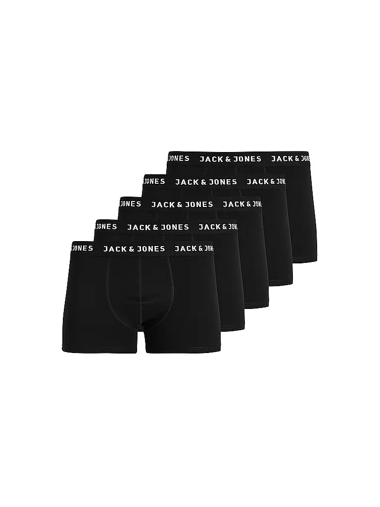 JACK & JONES | Pants 5er Pkg. JACHUEY  | schwarz