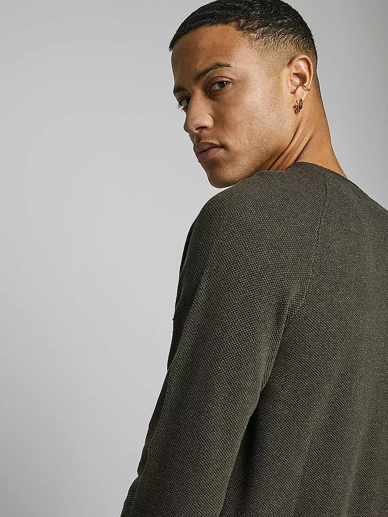 JACK & JONES | Pullover "JJEHILL" | olive