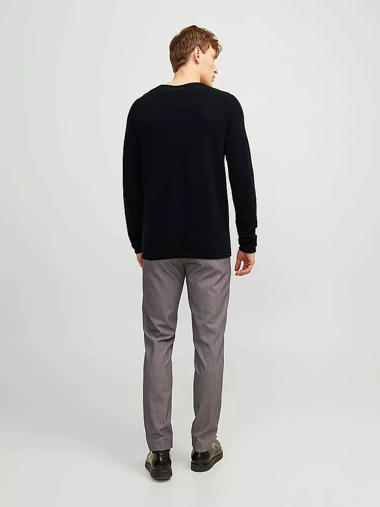 JACK & JONES | Pullover JJEHILL | schwarz