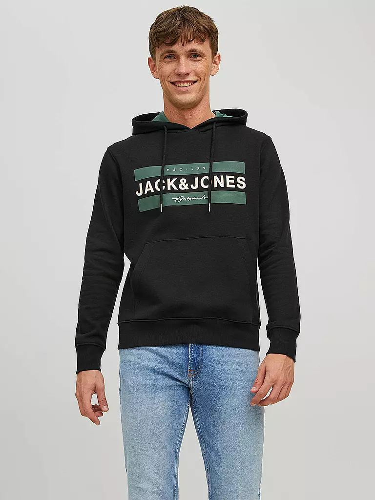 JACK & JONES | Sweater - Hoodie | schwarz