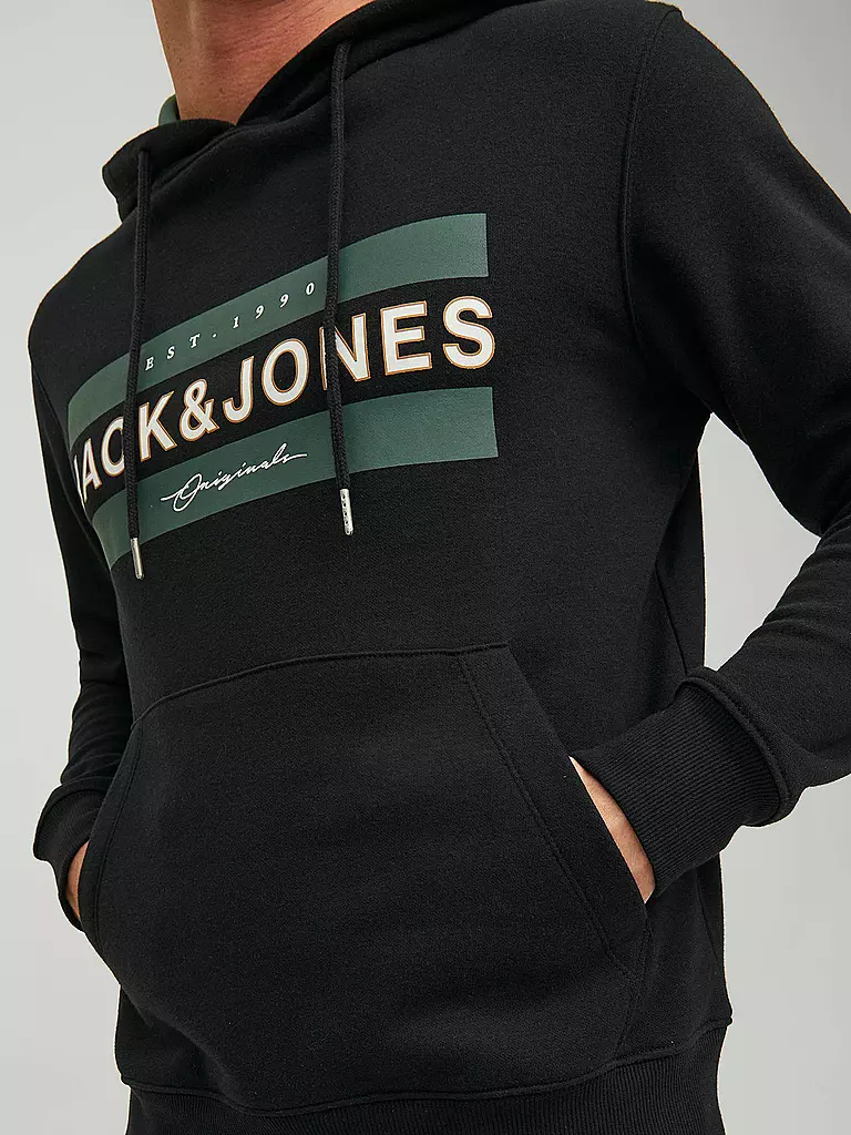 JACK & JONES | Sweater - Hoodie | schwarz