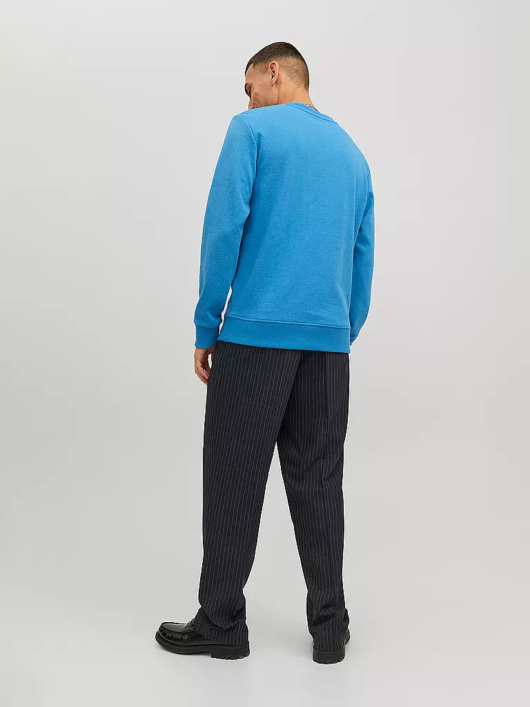 JACK & JONES | Sweater JJEBASIC  | blau