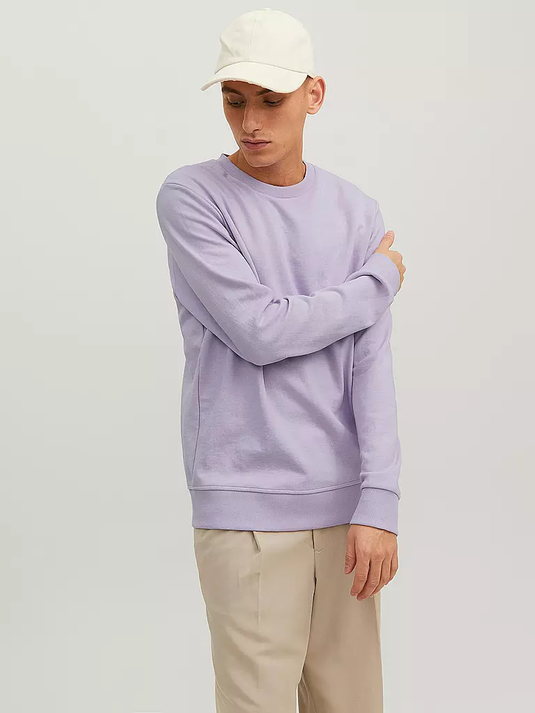 JACK & JONES | Sweater JJEBASIC  | lila