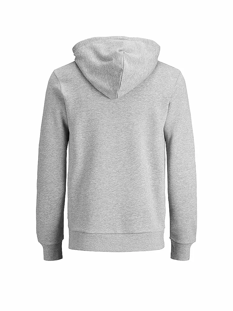 JACK & JONES | Sweater-Hoodie | grau