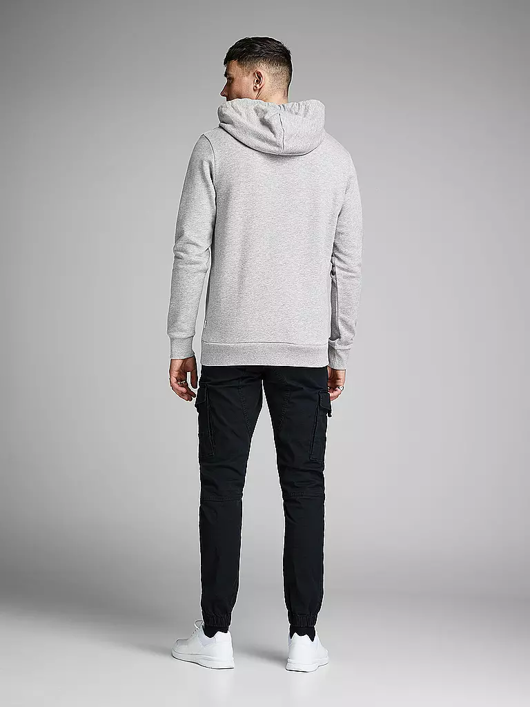 JACK & JONES | Sweater-Hoodie | grau