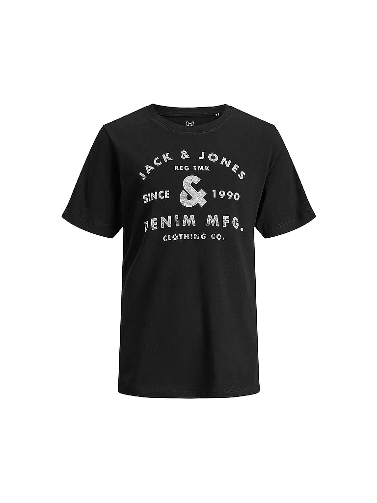 JACK & JONES | T Shirt JJEJEANS | schwarz
