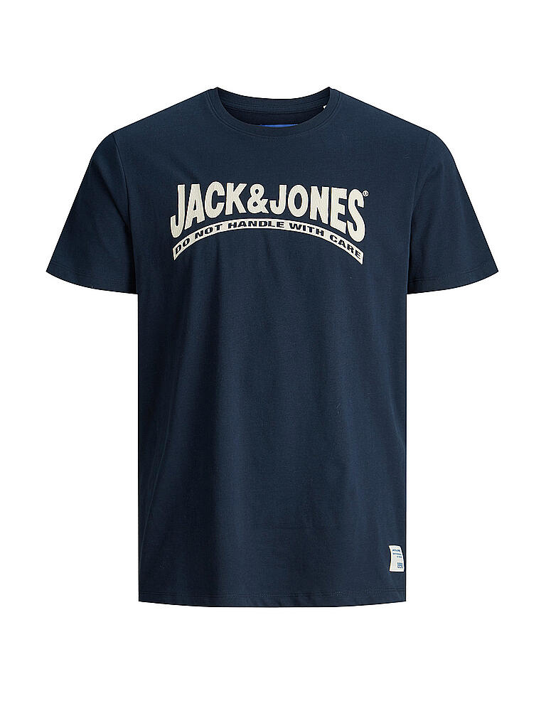JACK & JONES | T Shirt Regular Fit " JOR30HISTORY " | blau