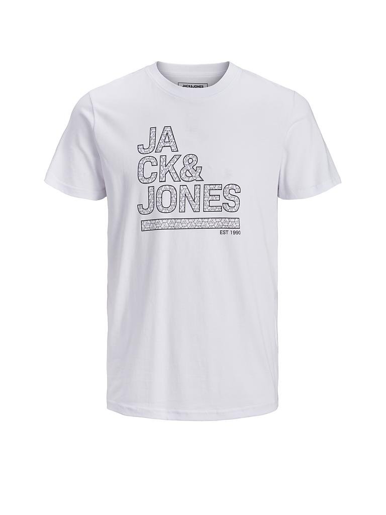 JACK & JONES | T-Shirt "JCOCOMPLETE" | weiß