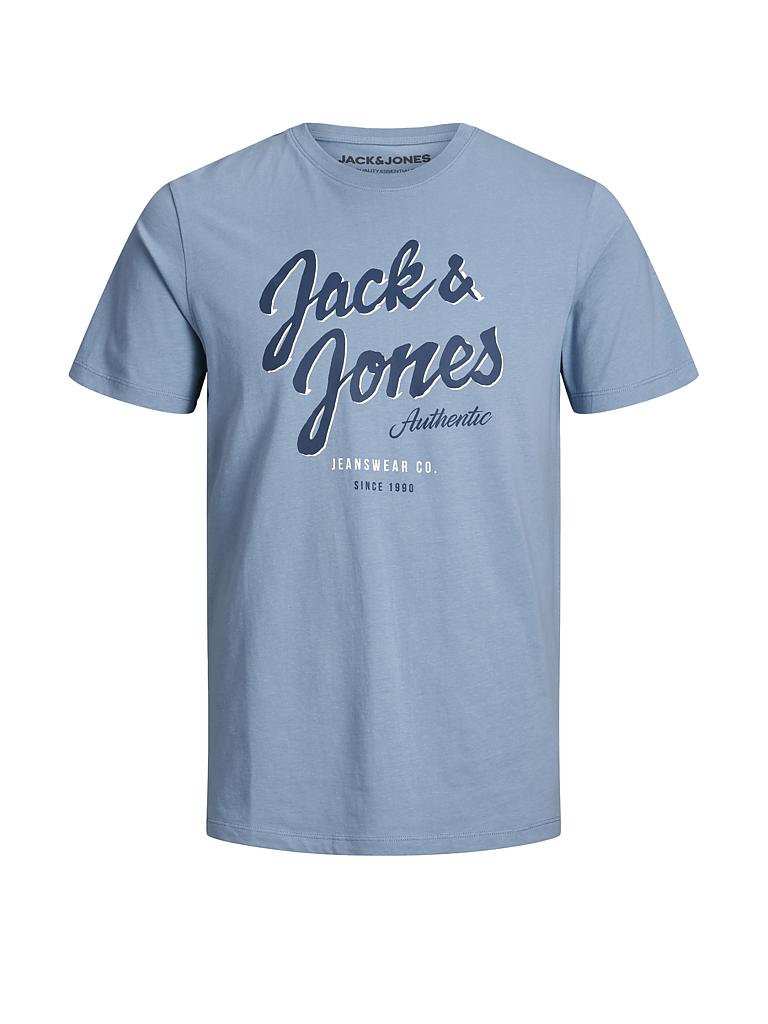 JACK & JONES | T-Shirt "JJELOGO" | blau