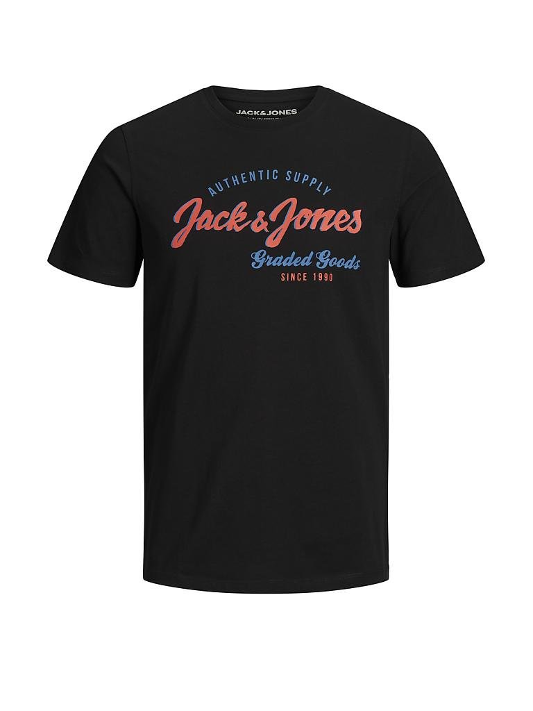 JACK & JONES | T-Shirt "JJELOGO" | schwarz