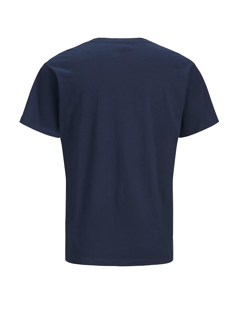 JACK & JONES | T-Shirt "JORCLEEVER" | blau