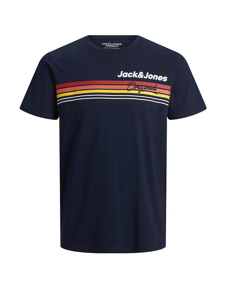 JACK & JONES | T-Shirt "JORVENTURE" | blau