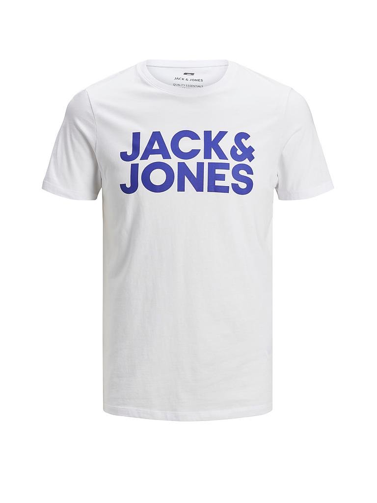 JACK & JONES | T-Shirt  JJECORP | weiss