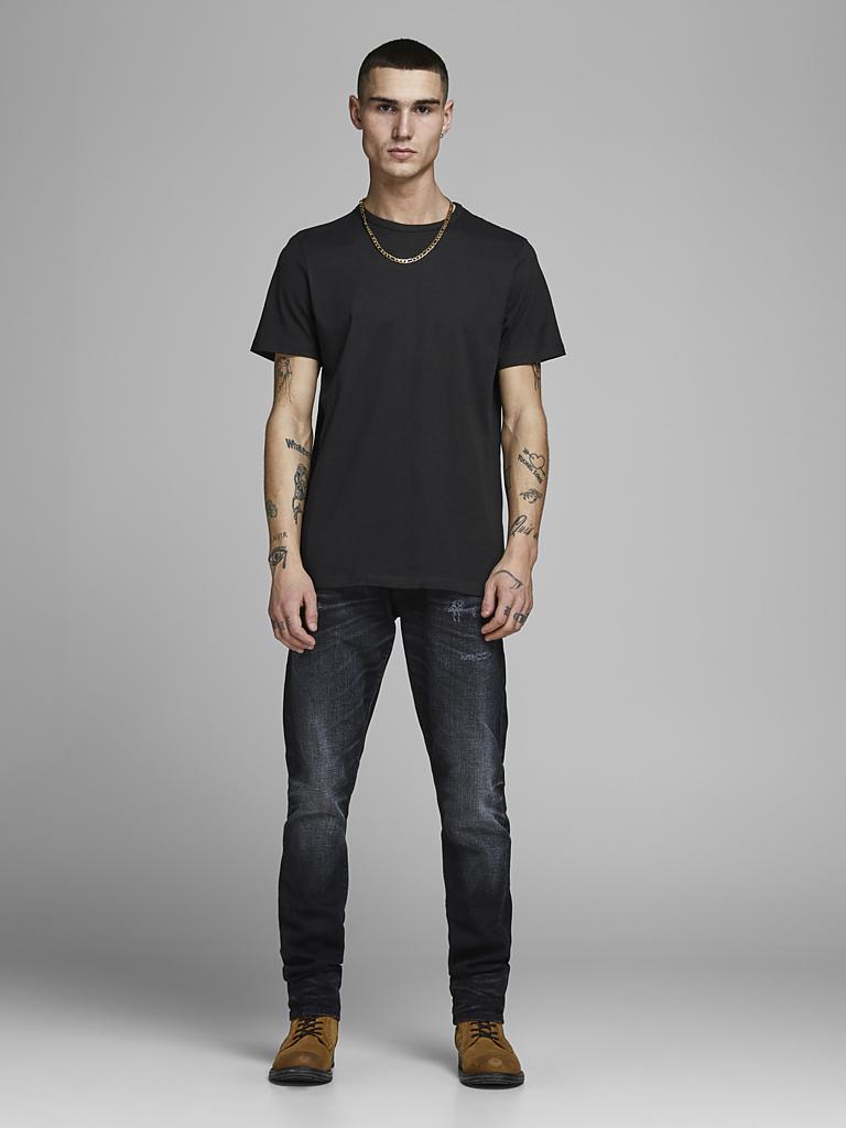 JACK & JONES | T-Shirt 2er-Pkg. "JACBASIC" | schwarz