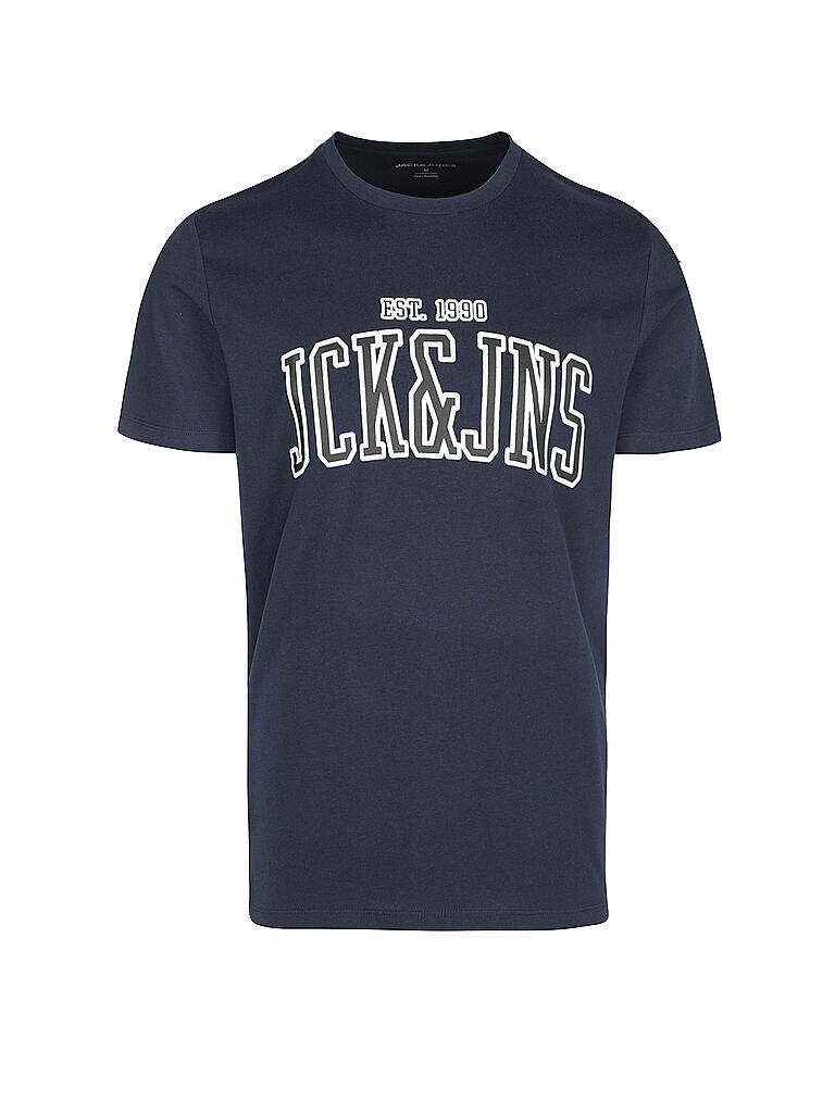 JACK & JONES | T-Shirt JJCEMB | dunkelblau