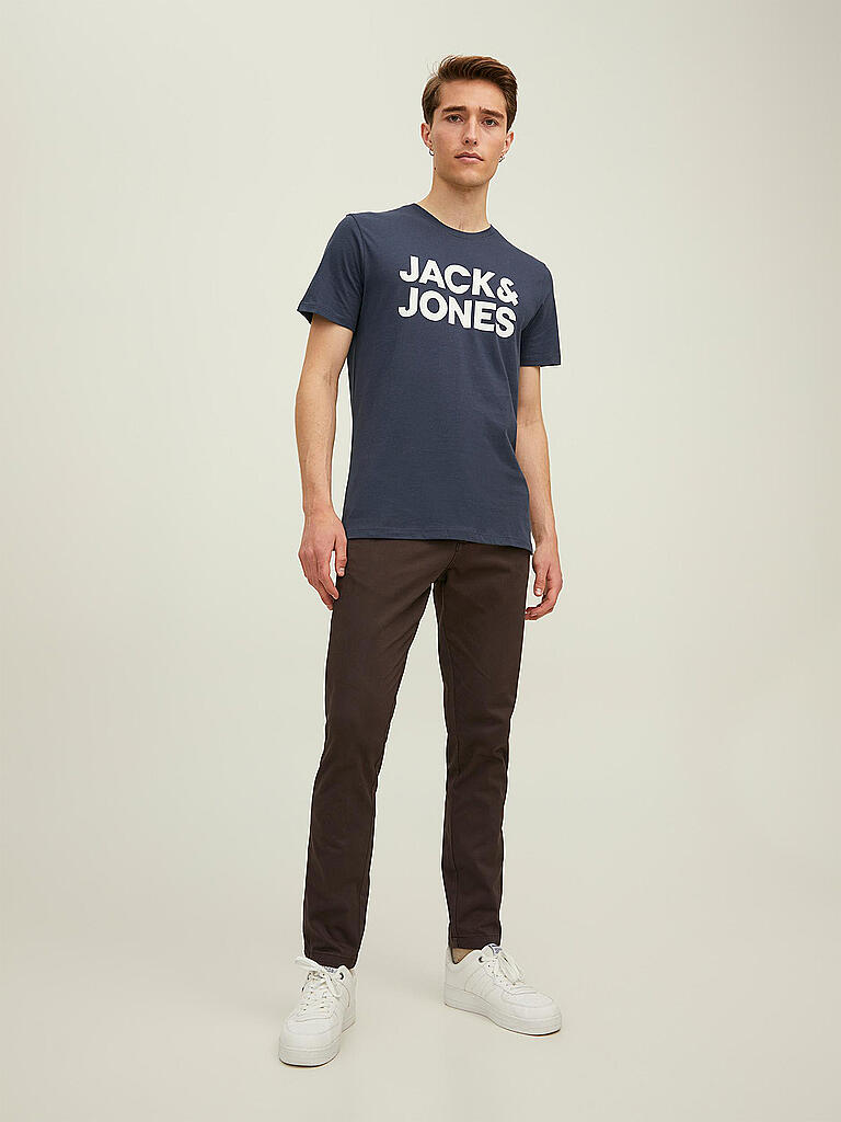 JACK & JONES | T-Shirt JJECORP | blau