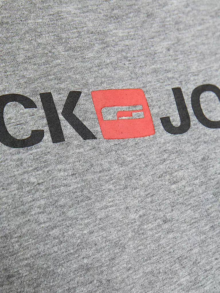 JACK & JONES | T-Shirt JJECORP | grau