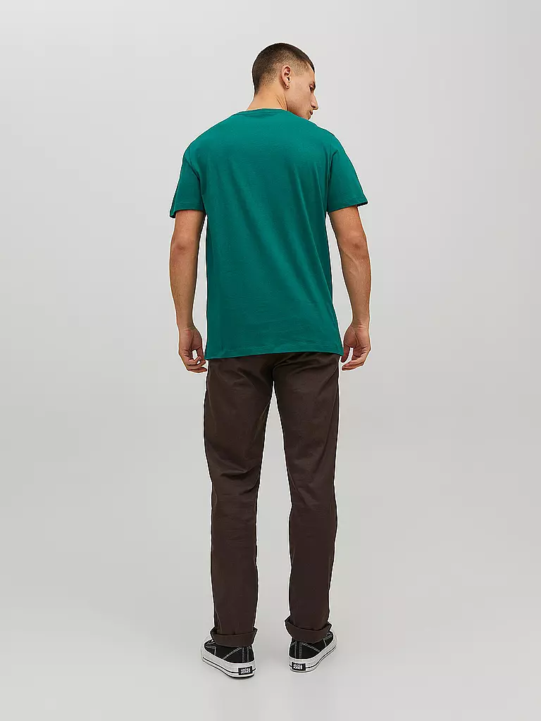 JACK & JONES | T-Shirt JJELOGO  | grün