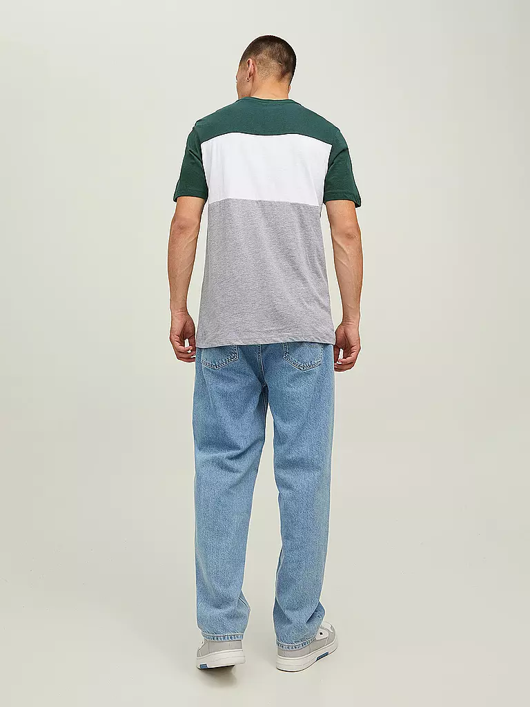 JACK & JONES | T-Shirt JJELOGO | grün