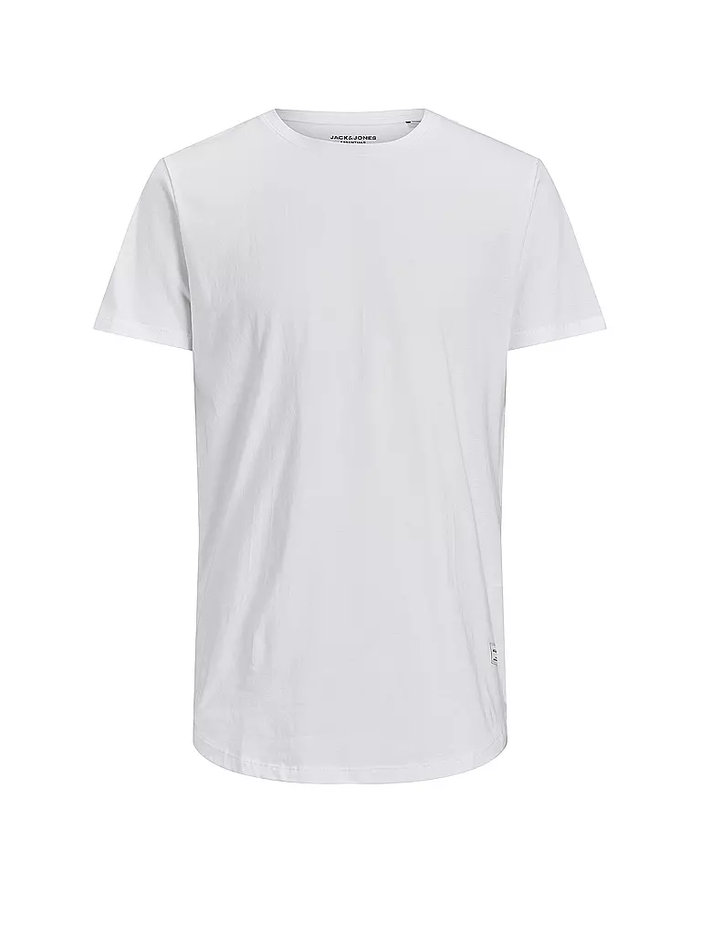 JACK & JONES | T-Shirt JJENOA  | weiss