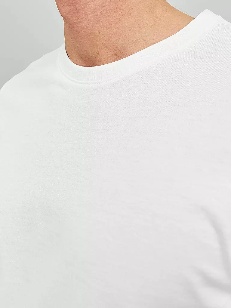 JACK & JONES | T-Shirt JJEORGANIC | weiss