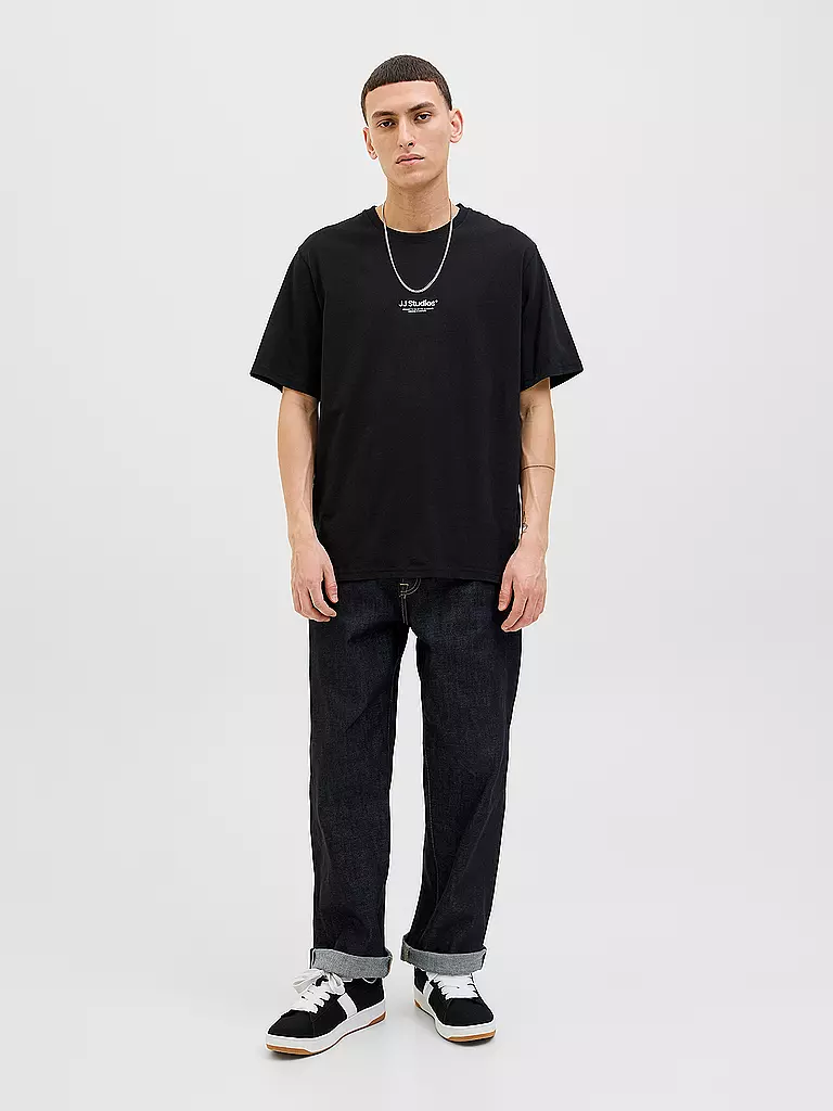JACK & JONES | T-Shirt JJESOHO | schwarz