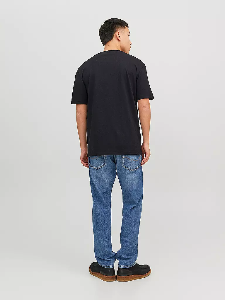 JACK & JONES | T-Shirt JJESTAR | schwarz