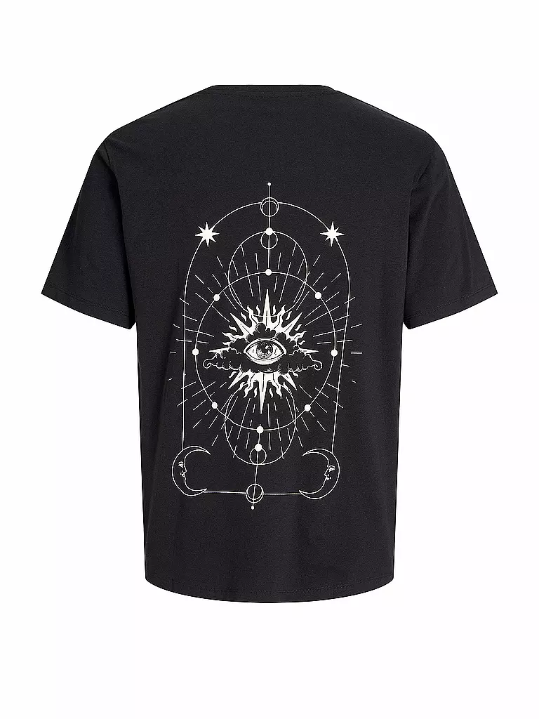 JACK & JONES | T-Shirt JJJACKIE | schwarz