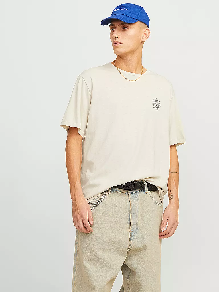 JACK & JONES | T-Shirt JJJACKIE | beige