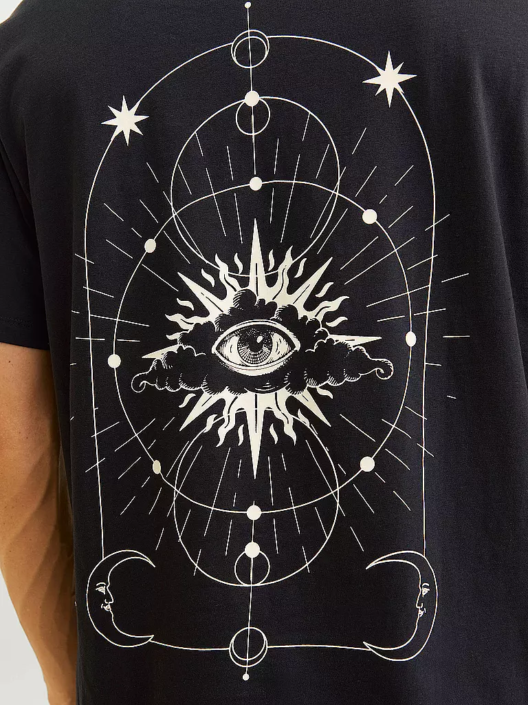 JACK & JONES | T-Shirt JJJACKIE | schwarz