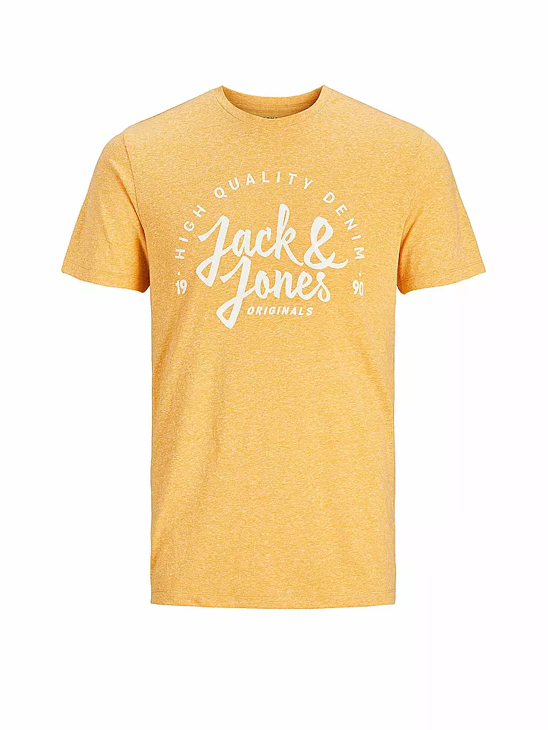 JACK & JONES | T-Shirt JJKIMBEL  | gelb