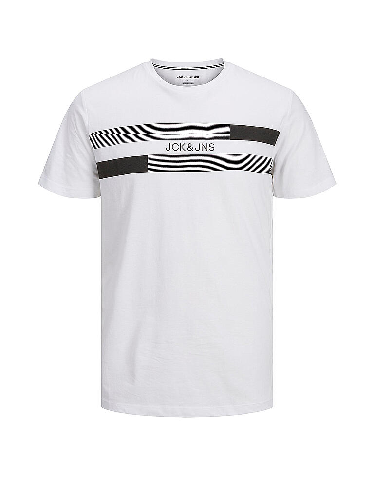 JACK & JONES | T-Shirt JJNEW  | weiss