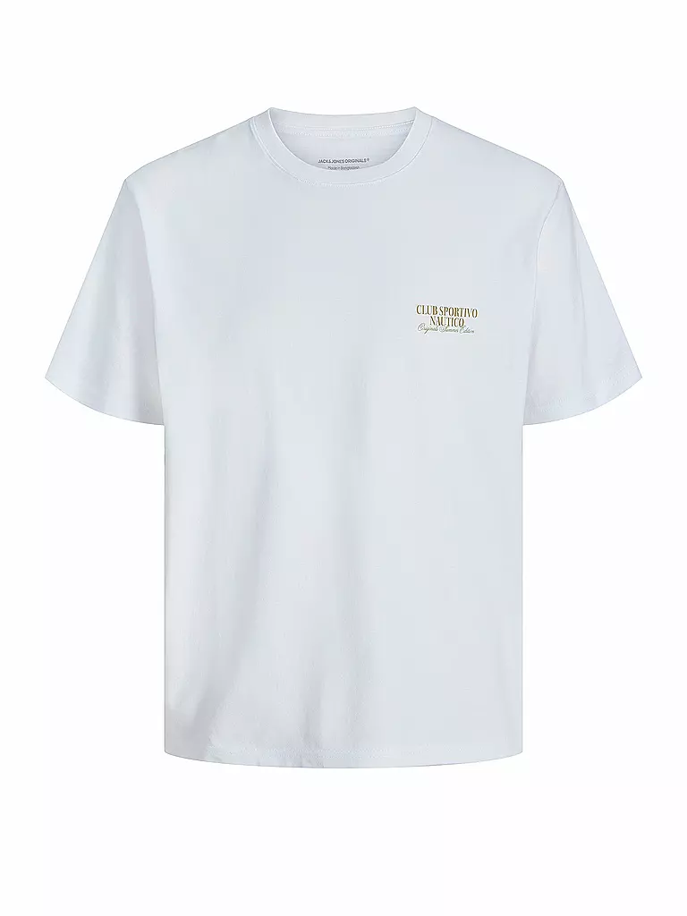 JACK & JONES | T-Shirt JORHYDRA | weiss