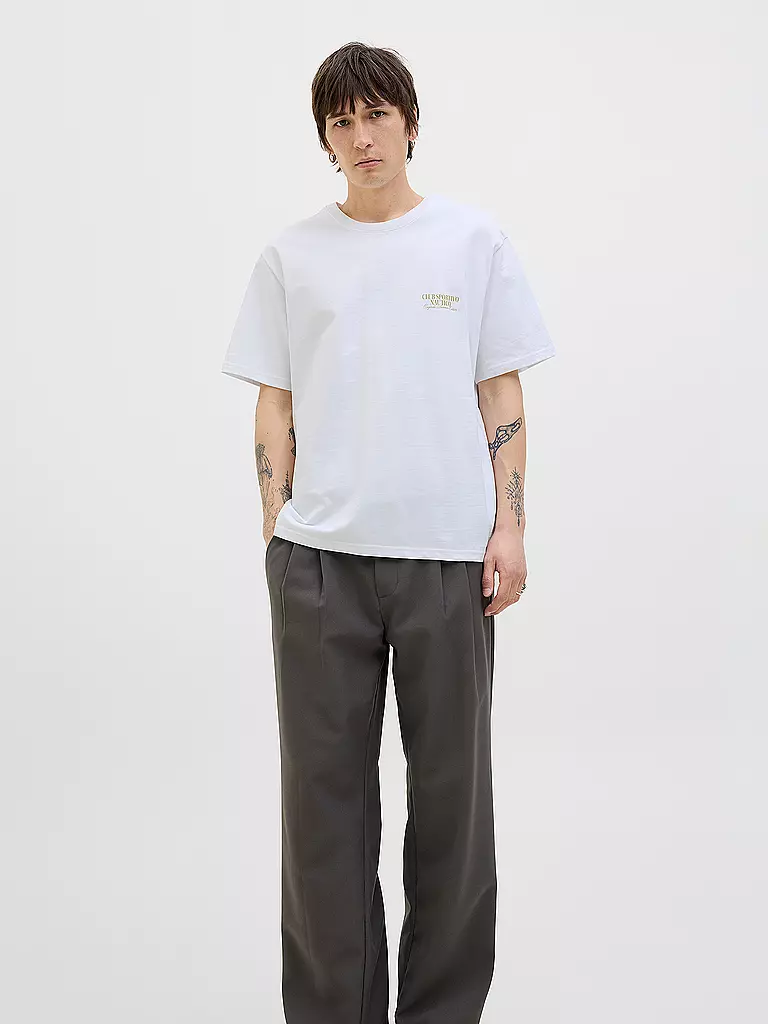 JACK & JONES | T-Shirt JORHYDRA | weiss