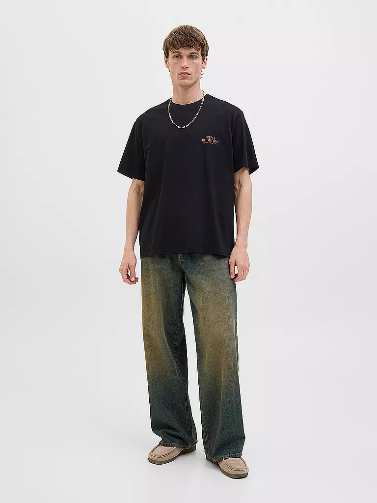 JACK & JONES | T-Shirt JORHYDRA | schwarz