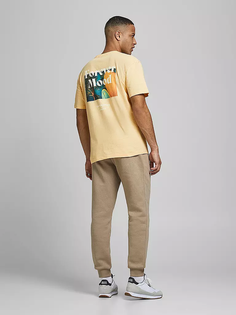 JACK & JONES | T-Shirt JORPOOLBOY | gelb