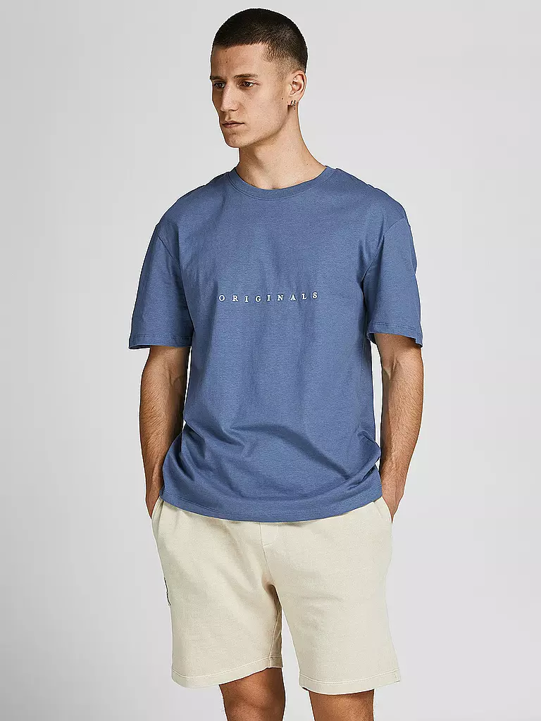 JACK & JONES | T-Shirt Relaxed Fit JORCOPENHAGEN  | blau