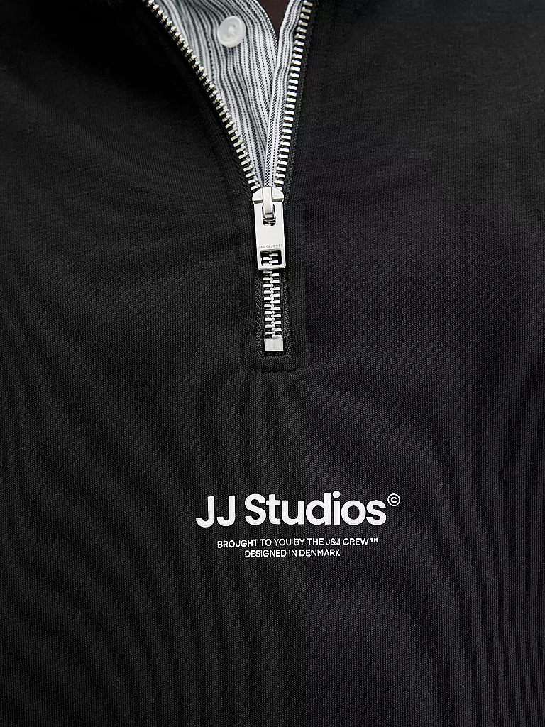 JACK & JONES | Troyer Pullover JJESOHO | schwarz