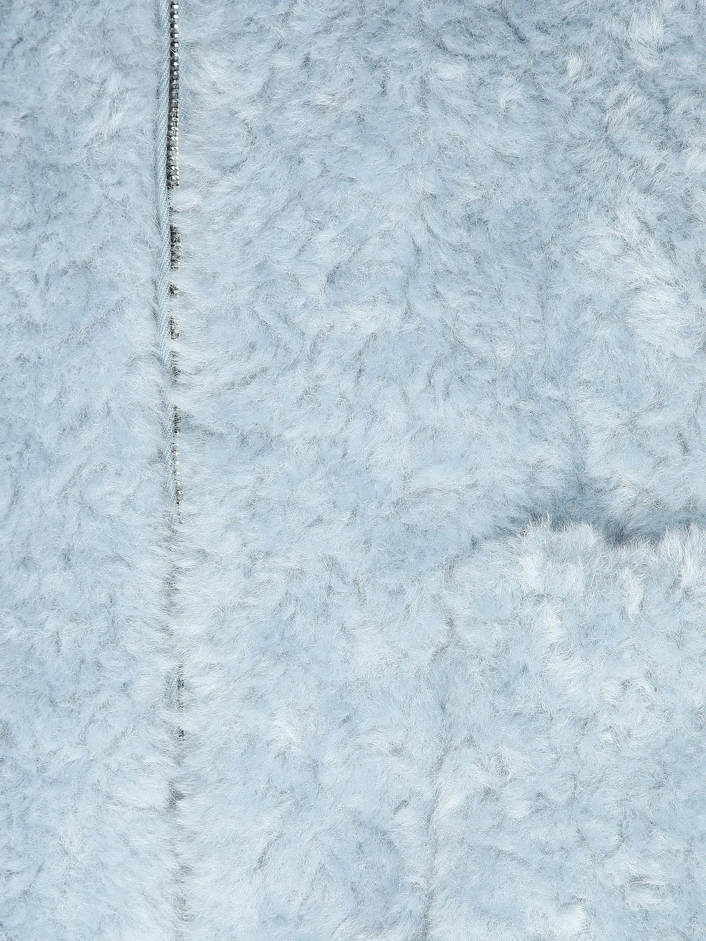 JAKKE | Jacke in Felloptik DAPHNE | hellblau