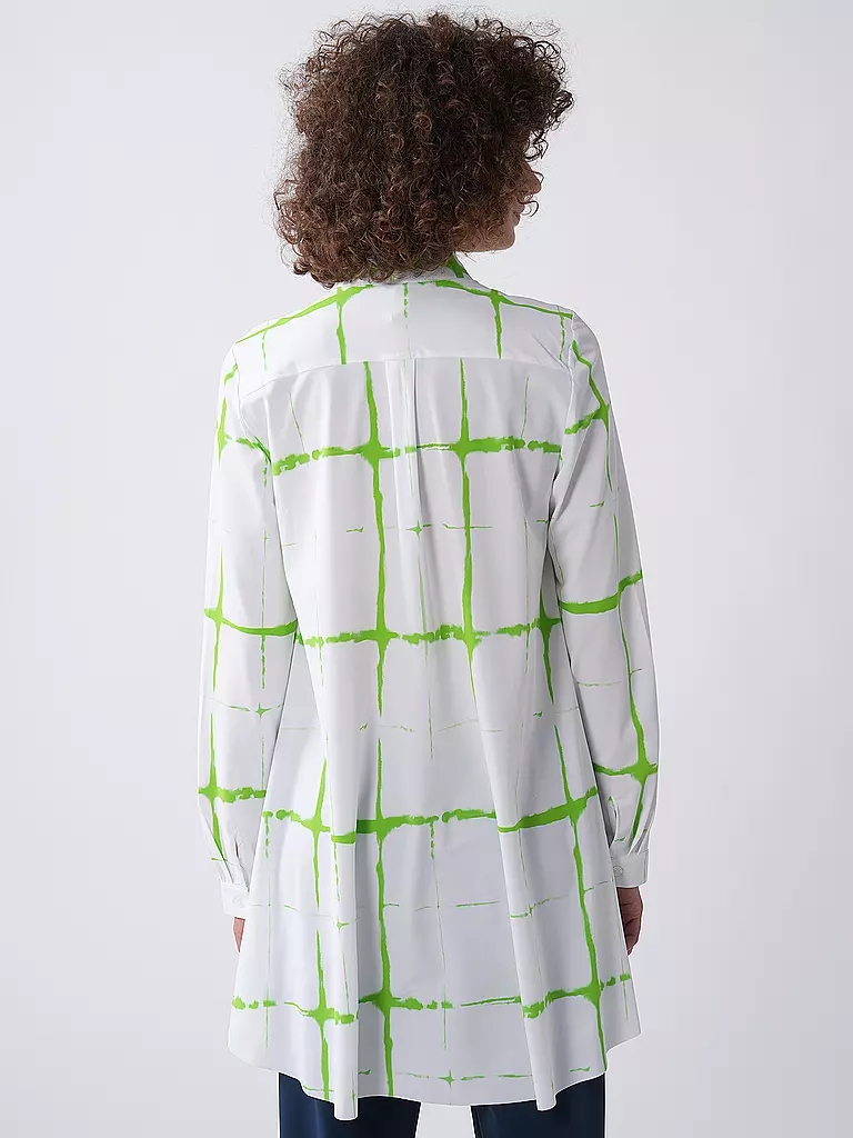 JAPAN TKY | Bluse EMI CHECK | weiss