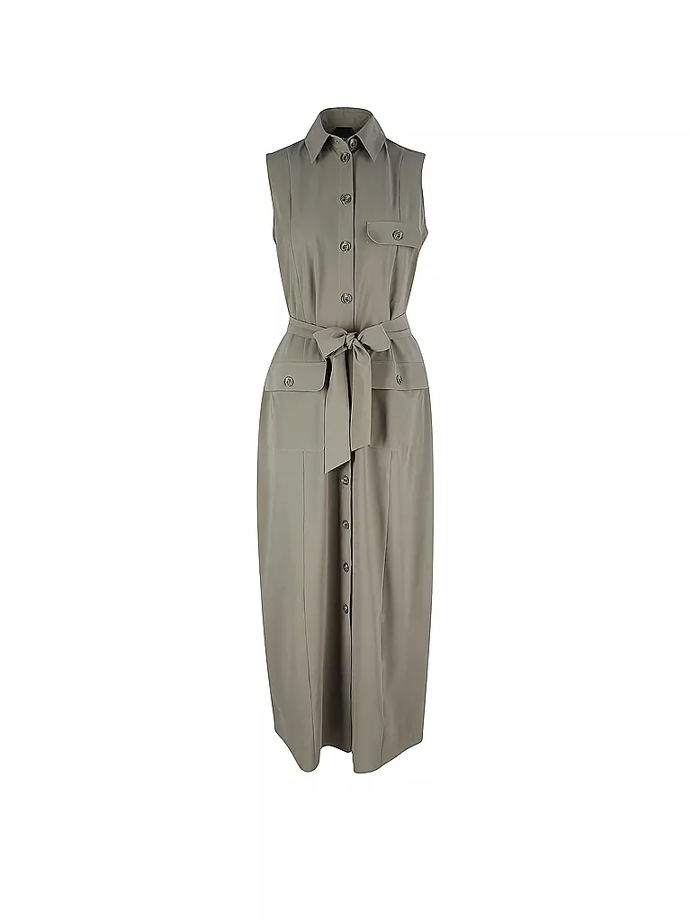 JAPAN TKY | Hemdblusenkleid Yei | olive