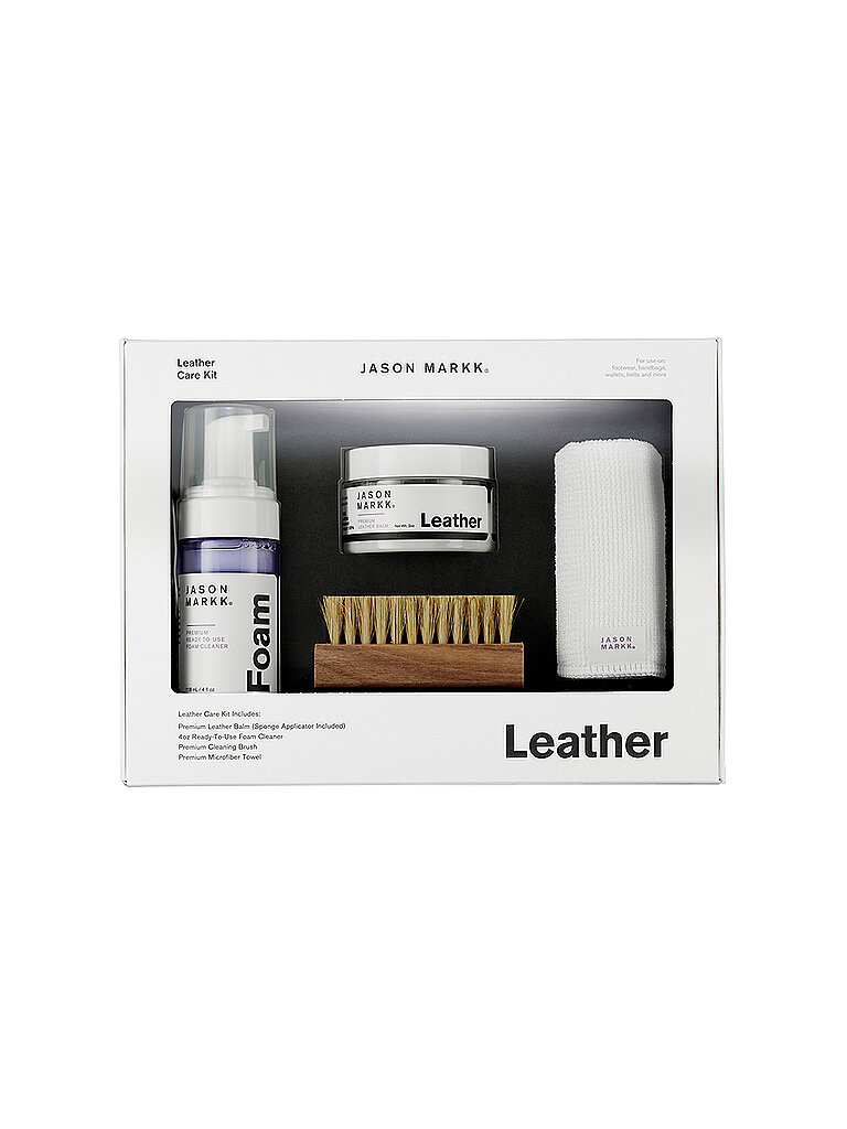 Lederpflegeset - Leather Care Kit weiss herren