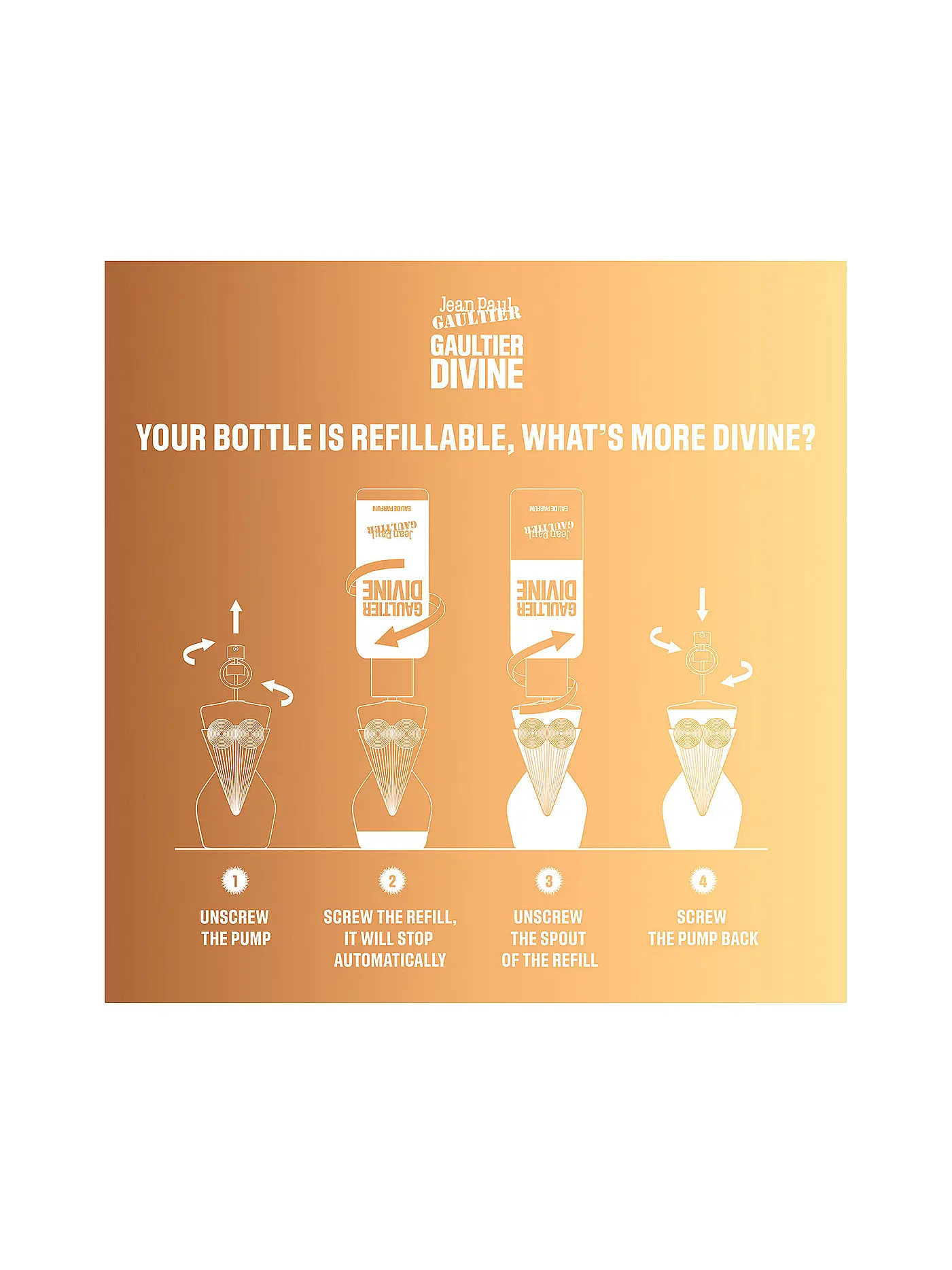 JEAN PAUL GAULTIER | Gaultier Divine Eau de Parfum Refill 200ml | keine Farbe