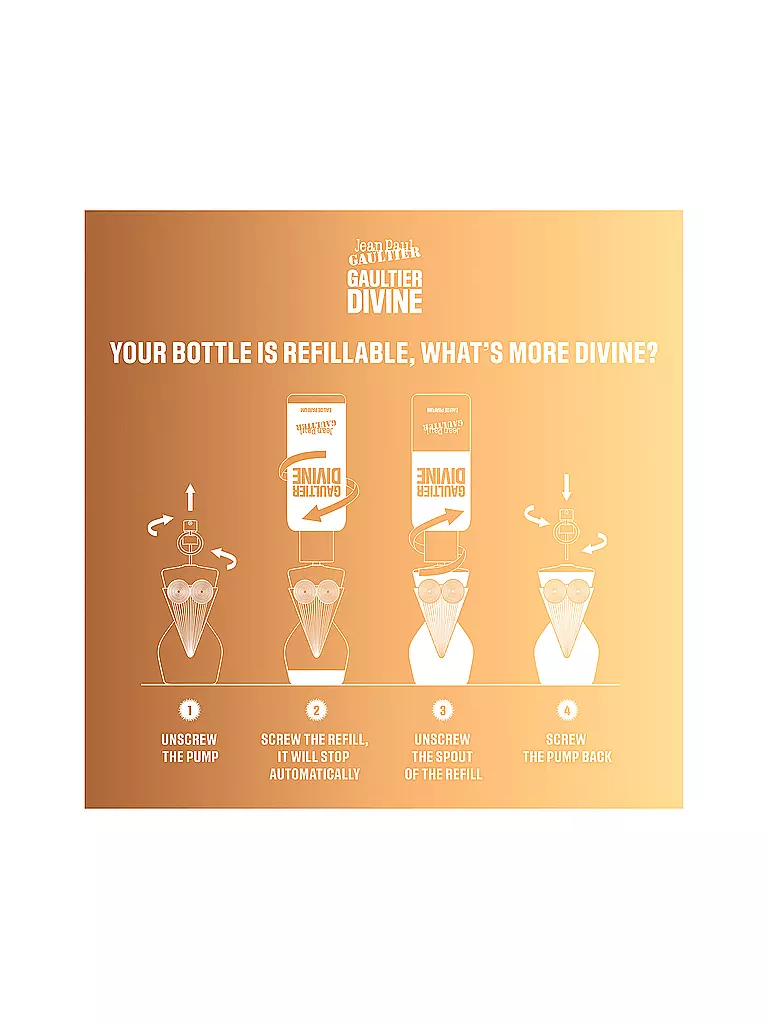 JEAN PAUL GAULTIER | Gaultier Divine Eau de Parfum Refill 200ml | 