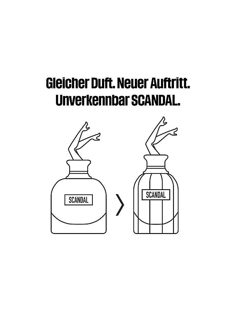 JEAN PAUL GAULTIER | SCANDAL Eau de Parfum 80ml | keine Farbe